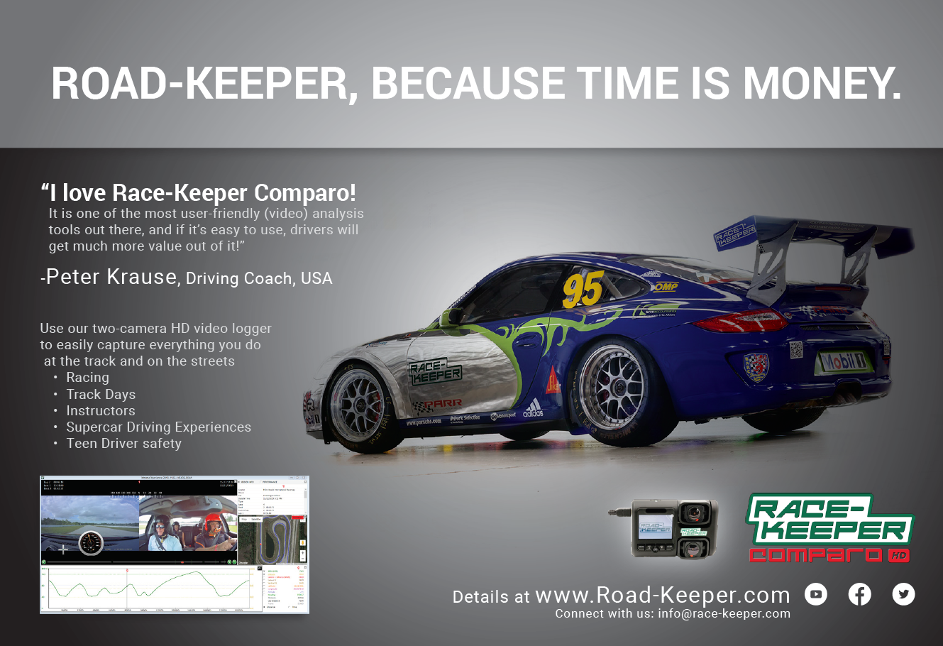 Road-Keeper, Because Time is Money