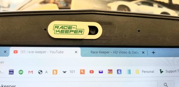 Race-Keeper Webcam cover