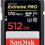 Sandisk 512GB SD card