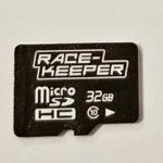Race-Keeper micro SD card