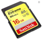 16GB full size SD card