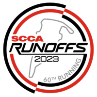 SCCA Runoffs 2023 logo