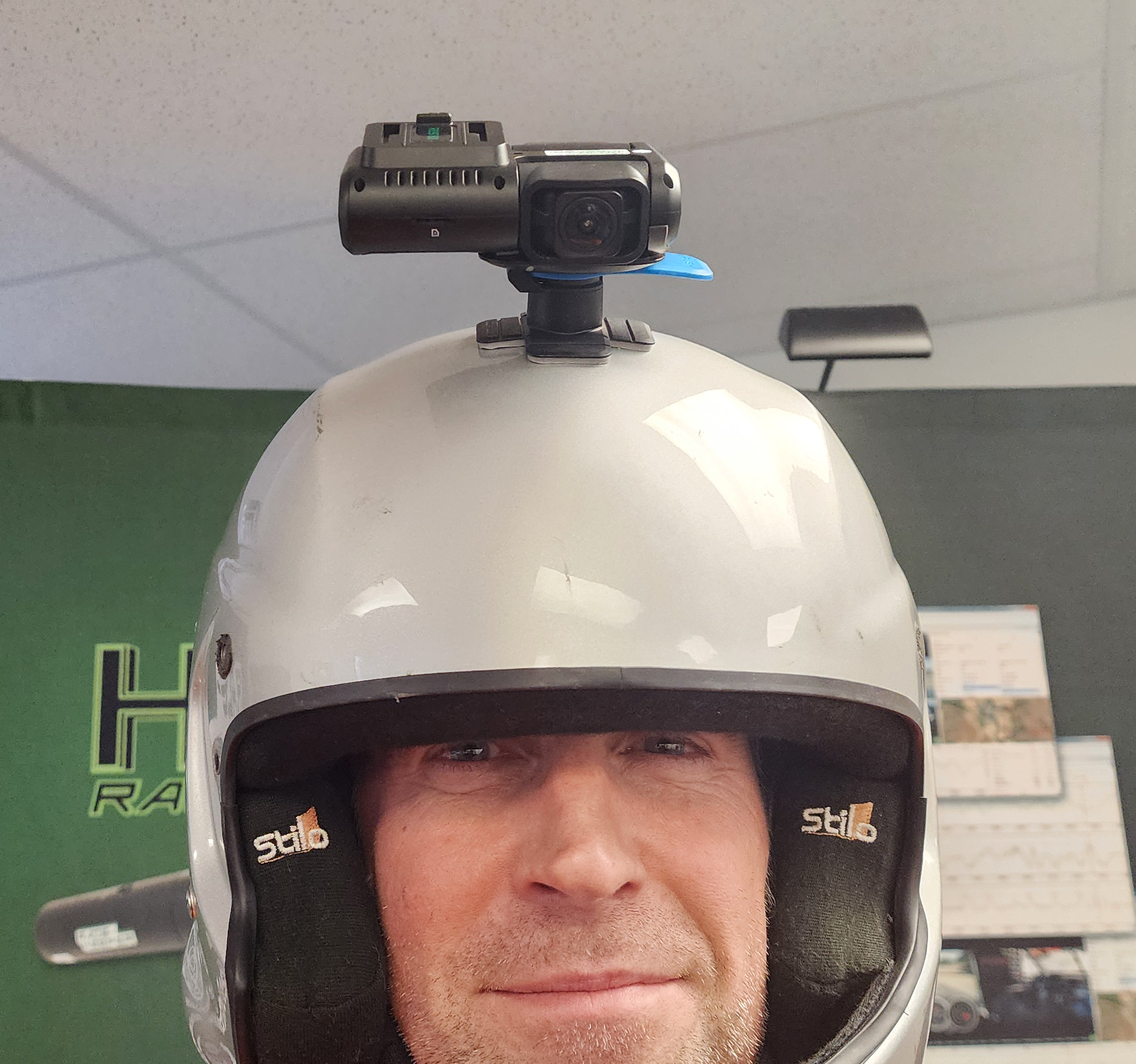 Road-Keeper Quad Lock helmet mount