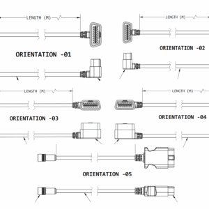RKC OBDII Power cable variants